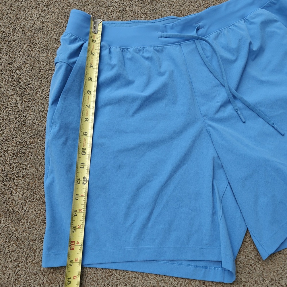 Lululemon Mens Activewear Shorts Performance   Training Light Blue XL LM7BJ0S - Picture 5 of 10
